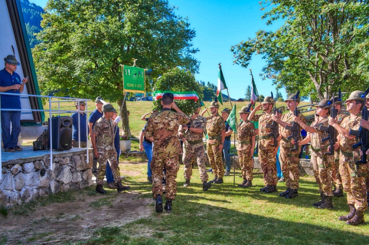 Al Pian delle Betulle il cuore degli Alpini batte per i Caduti del Morbegno