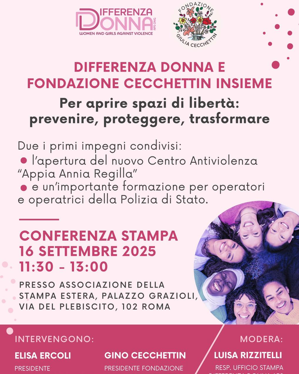 Apre il Centro Antiviolenza “Appia Annia Regilla”