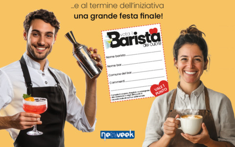 Barista del cuore, sul giornale oggi il 1° coupon per votare