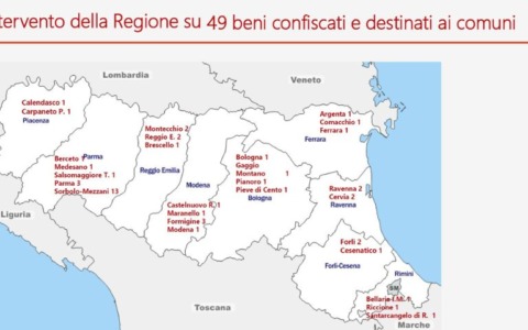 Beni confiscati alla mafia: dal reggiano tre proposte progettuali