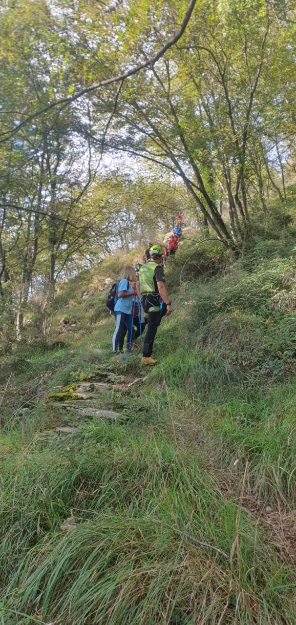 Cade sul Manico del Lume, 61enne soccorso in elicottero