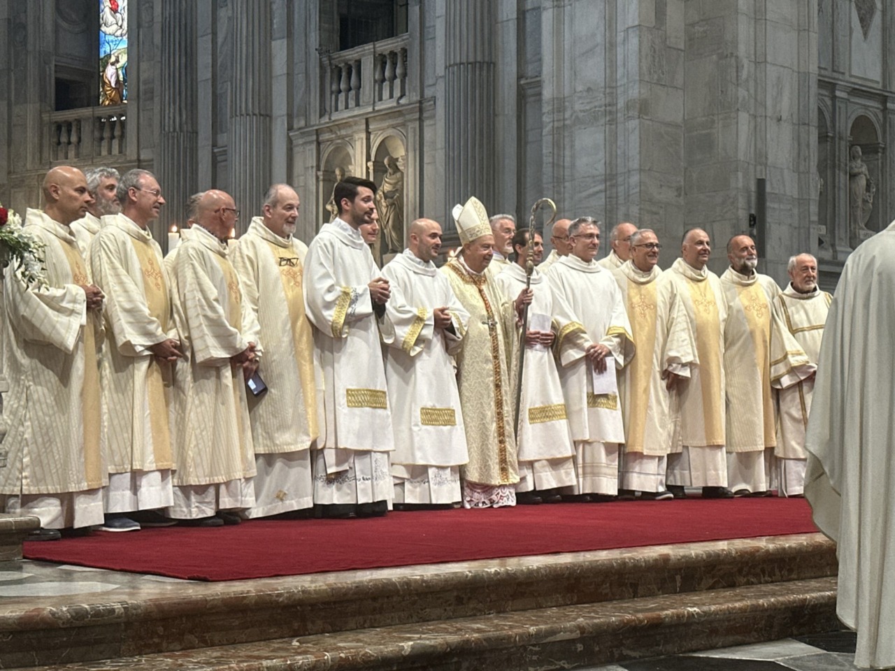 Cinque diaconi ordinati dal cardinale in duomo