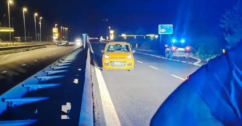Contromano lungo raccordo, tasso alcol tre volte oltre il limite