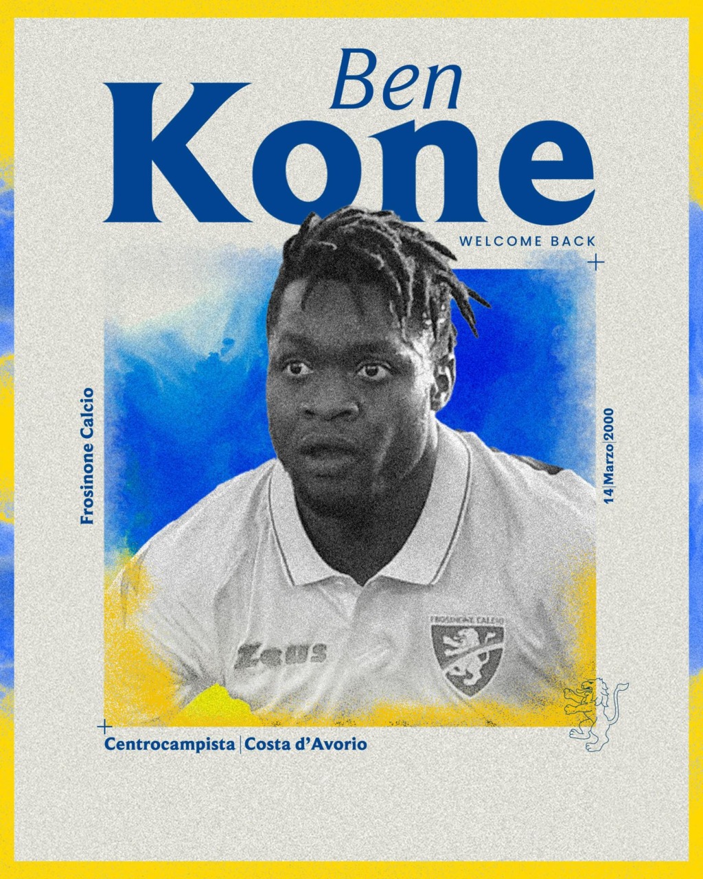 Frosinone, il ritorno di Kone e Cittadini. Non si muovono Francesco Gelli e Monterisi
