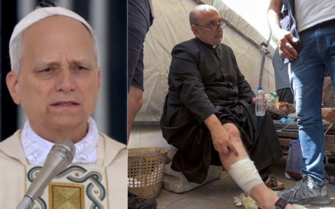 Il Papa chiama il parroco di Gaza City, Gabriel Romanelli: “Vi sono vicino, prego per voi”