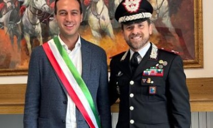 Il sindaco Orlandi incontra il nuovo comandante dei Carabinieri del Provinciale di Milano