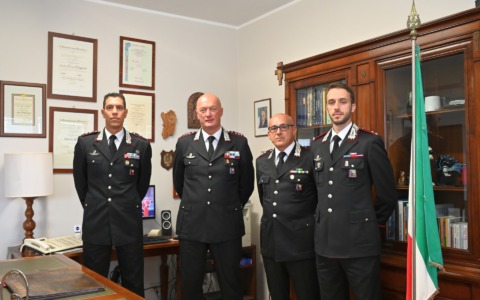 Il tenente Davide Finetti nuovo comandante del Norm dei carabinieri di Lodi