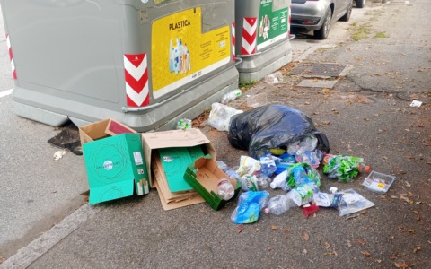 In-decoro urbano: ogni cassonetto ha la sua pena…