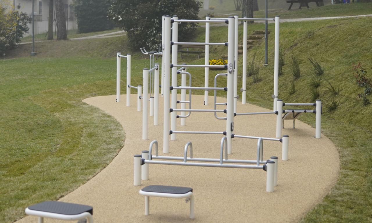Inaugura al Parco Alex Langer di Pavia una palestra a cielo aperto