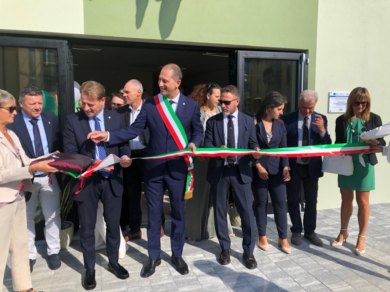 Inaugurata nuova scuola dell’infanzia Canepa a Diano Marina