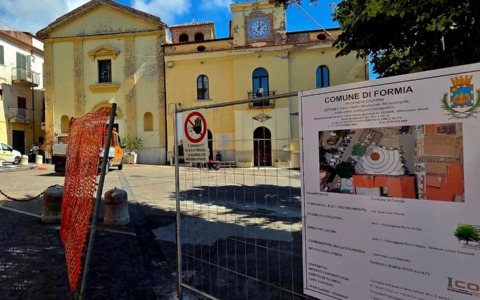 Iniziati i lavori di riqualificazione di Piazza Sant’Andrea a Trivio