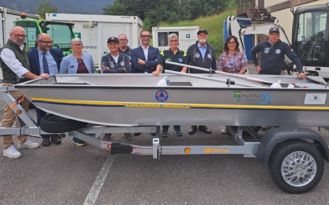 Lecco, un nuovo super-natante per la Protezione civile: “Pronti ad affrontare ogni emergenza”