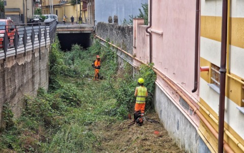 Manutenzione dei corsi d’acqua a Lavagna