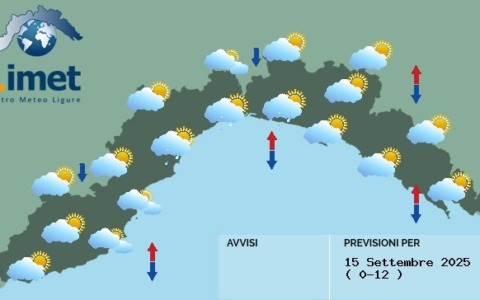 Meteo: attesa debole pioviggine nel corso della settimana