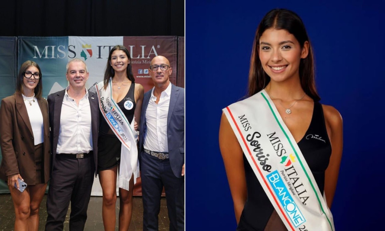 Miss Italia 2025: la veneziana Anastasia Orrù si aggiudicata la fascia di Miss Sorriso