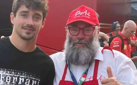 PizzAut in pole position per il Gran premio di Monza con le pizze Leclerc ed Hamilton