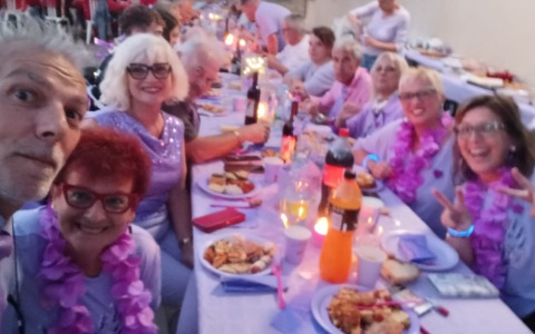 Salasco: grandissimo successo per la quarta edizione della cena a colori