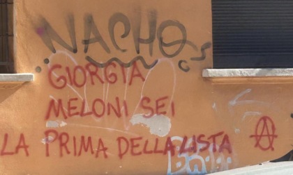 Scritta anarchica sui muri di Bologna minaccia di morte la Premier Giorgia Meloni