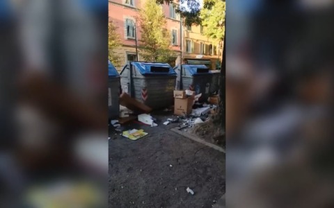 Sporcizia e degrado in Bolognina