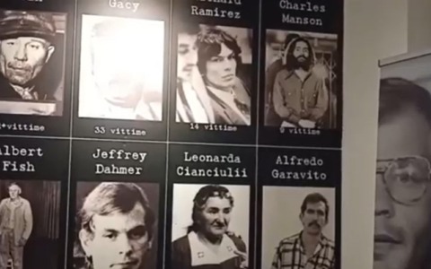 A Torino, in galleria Tirrena, apre il Serial Killer Museum