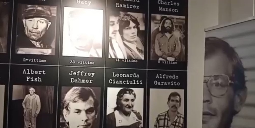 A Torino, in galleria Tirrena, apre il Serial Killer Museum