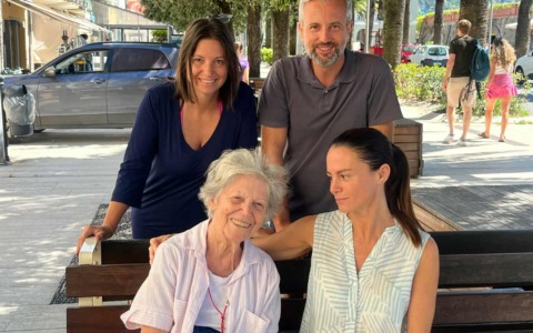 Amalia Ercoli Finzi a Moneglia