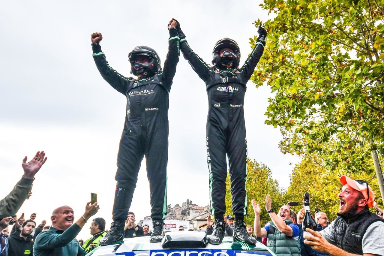 Andrea Crugnola vince il 72° Rallye Sanremo, ma Giandomenico Basso è Campione d’Italia per la quinta volta