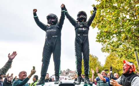 Andrea Crugnola vince il 72° Rallye Sanremo, ma Giandomenico Basso è Campione d’Italia per la quinta volta