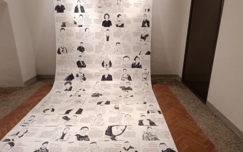 Assaggio di “Tenco”: inaugurata la mostra con i volti dei giornalisti caduti in servizio a Gaza