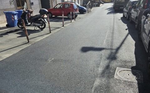 Completati gli asfalti di ripristino dopo la posa della fibra