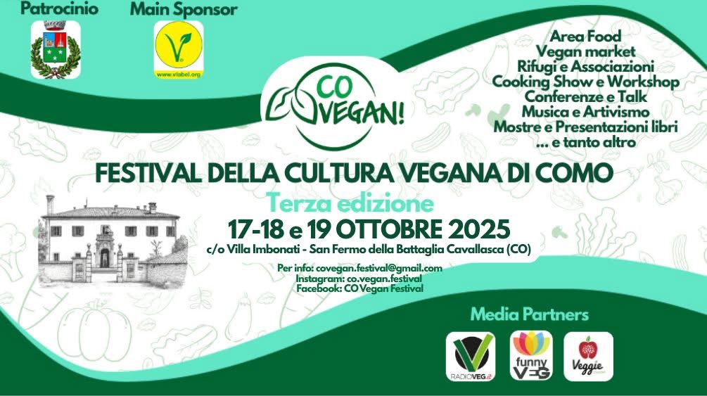 Festival della cultura vegana a Villa Imbonati