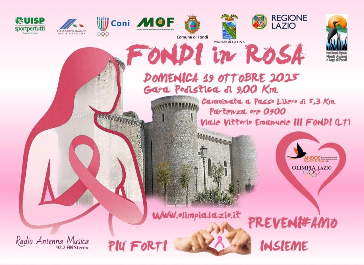 Fondi in rosa, la giornata della prevenzione