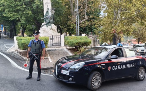 Giro in auto finisce male, tre denunce dei carabinieri