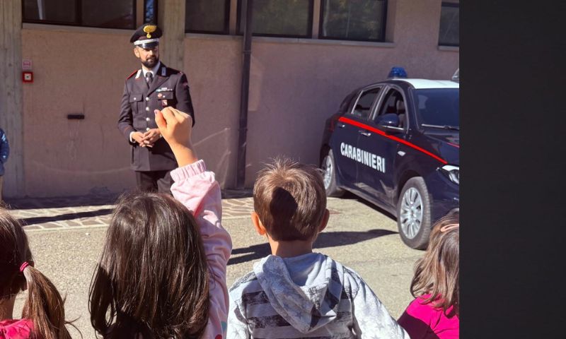 I Carabinieri incontrano gli alunni dell’Istituto Comprensivo “Montecuccoli