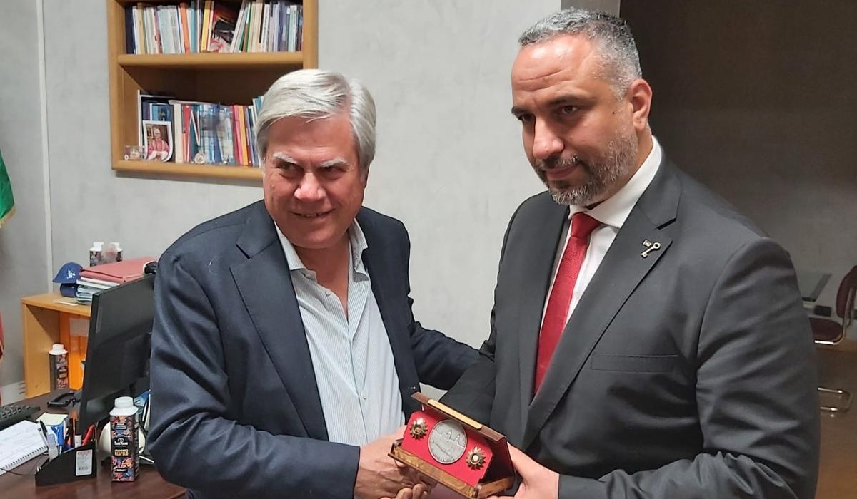 Il sindaco di Betlemme in visita a Verbania