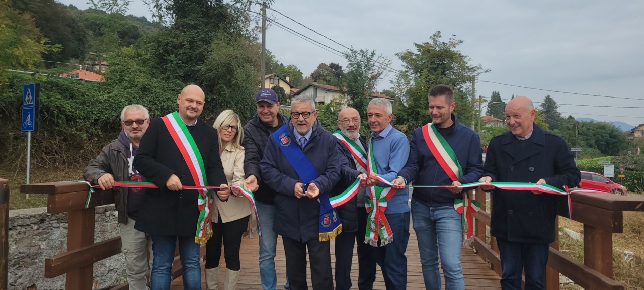 Inaugurato il nuovo tratto ciclopedonale