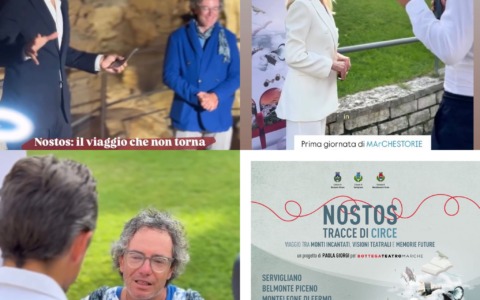 La magia di MArCHESTORIE: dalle Grotte di Frasassi, con Orfeo e Euridice, a Servigliano, sulle tracce di Circe. Prossimamente su èTV, con Paola Giorgi