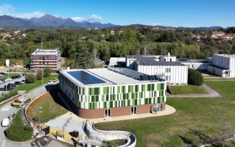 La nuova palestra del Liceo del Cossatese e Vallestrona