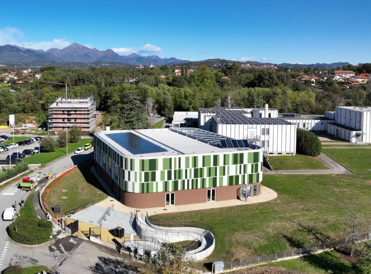 La nuova palestra del Liceo del Cossatese e Vallestrona