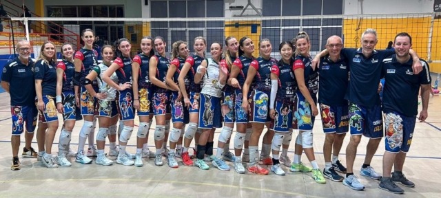 La prima trasferta in B2 regala alla Pallavolo Cabiate la seconda vittoria di fila a Busnago per 1-3