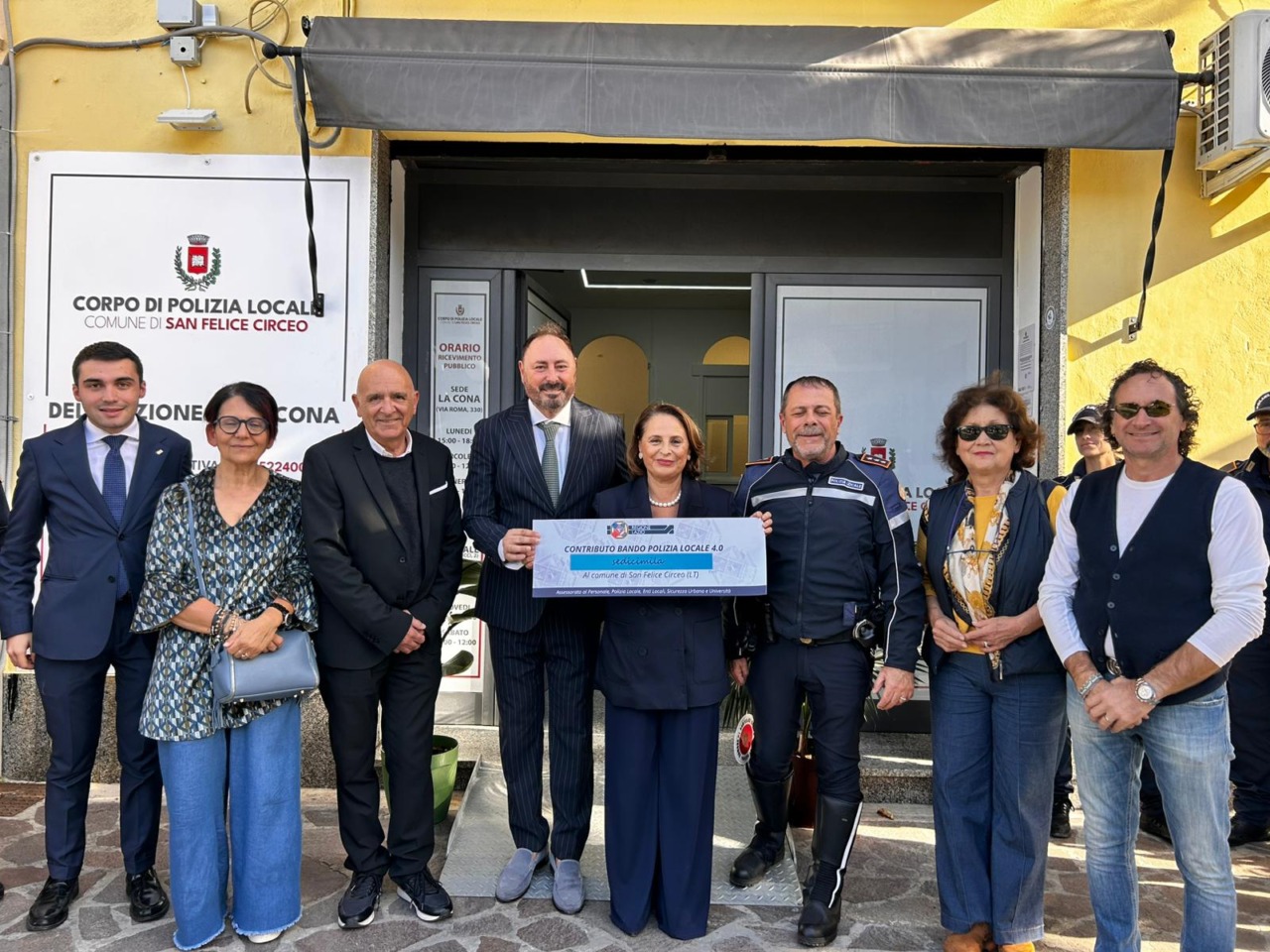 L’Assessore regionale Luisa Regimenti nella nuova sede distaccata della Polizia Locale