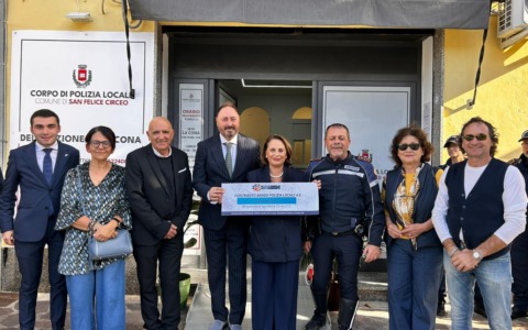L’Assessore regionale Luisa Regimenti nella nuova sede distaccata della Polizia Locale