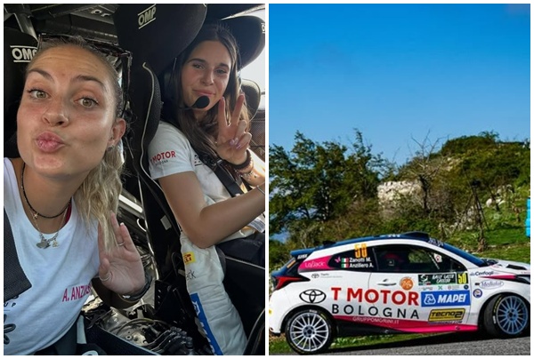 L’incidente e il prematuro addio al Rallye Sanremo di Maira Zanotti: “Non scrivetemi, è tutto ok”