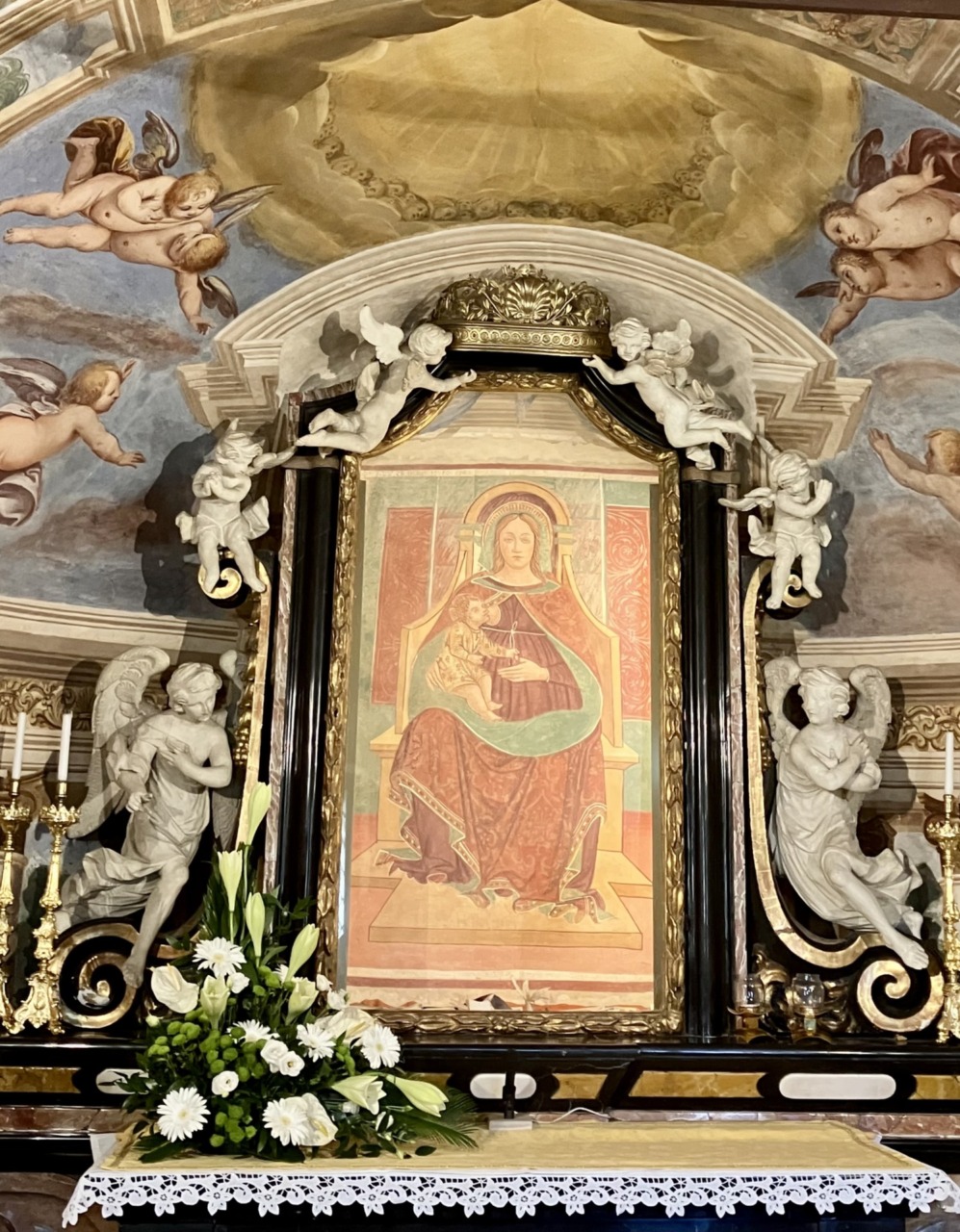 Madonna del latte, festa in santuario