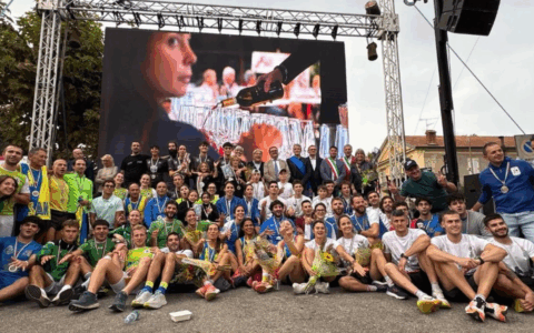 Maggiora campionessa d’Italia del campionato di spingitori di botti