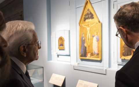 Mattarella visita mostra Beato Angelico, ‘entusiasta’ per opere