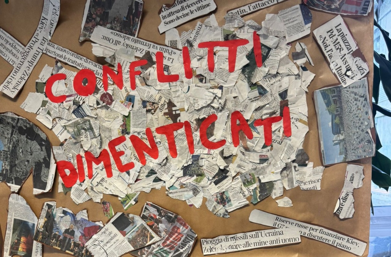 Mostra sui “Conflitti dimenticati”: 14 pannelli per la pace all’istituto Camozzi