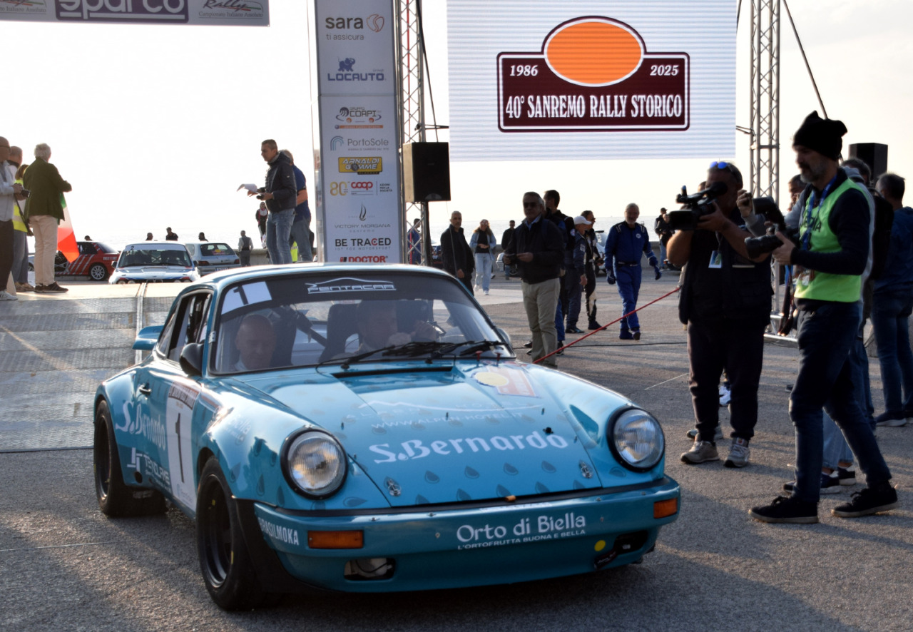 Rallye di Sanremo, gara storica: duello tra Pedro e  Da Zanche