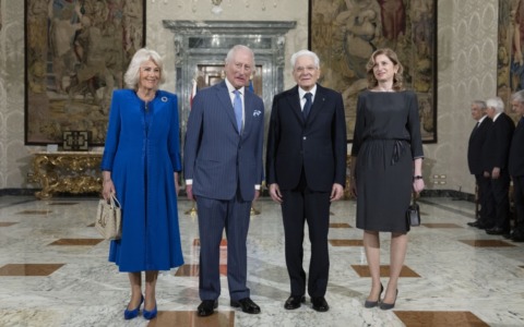 Re Carlo e la regina Camilla, incontro con papa Leone XIV