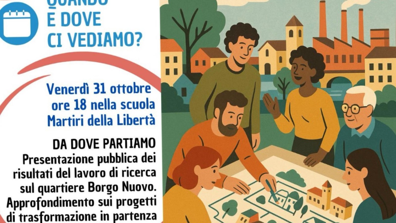 Settimo, parte “Piazza Idea”: tre incontri per ridisegnare insieme il Borgo Nuovo